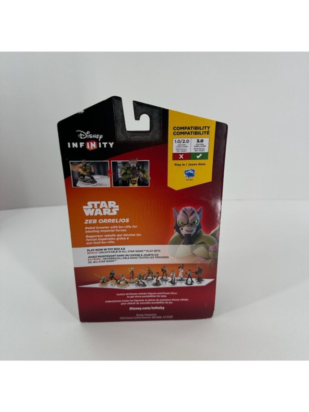 Disney Infinity 3.0 Star Wars Rebels Zeb Orrelios Figure Toy Collectible Boxed - Picture 8 of 10
